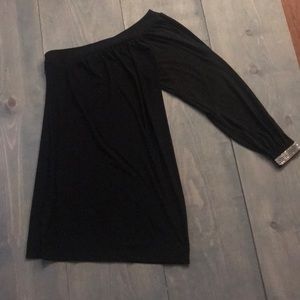One shoulder dress